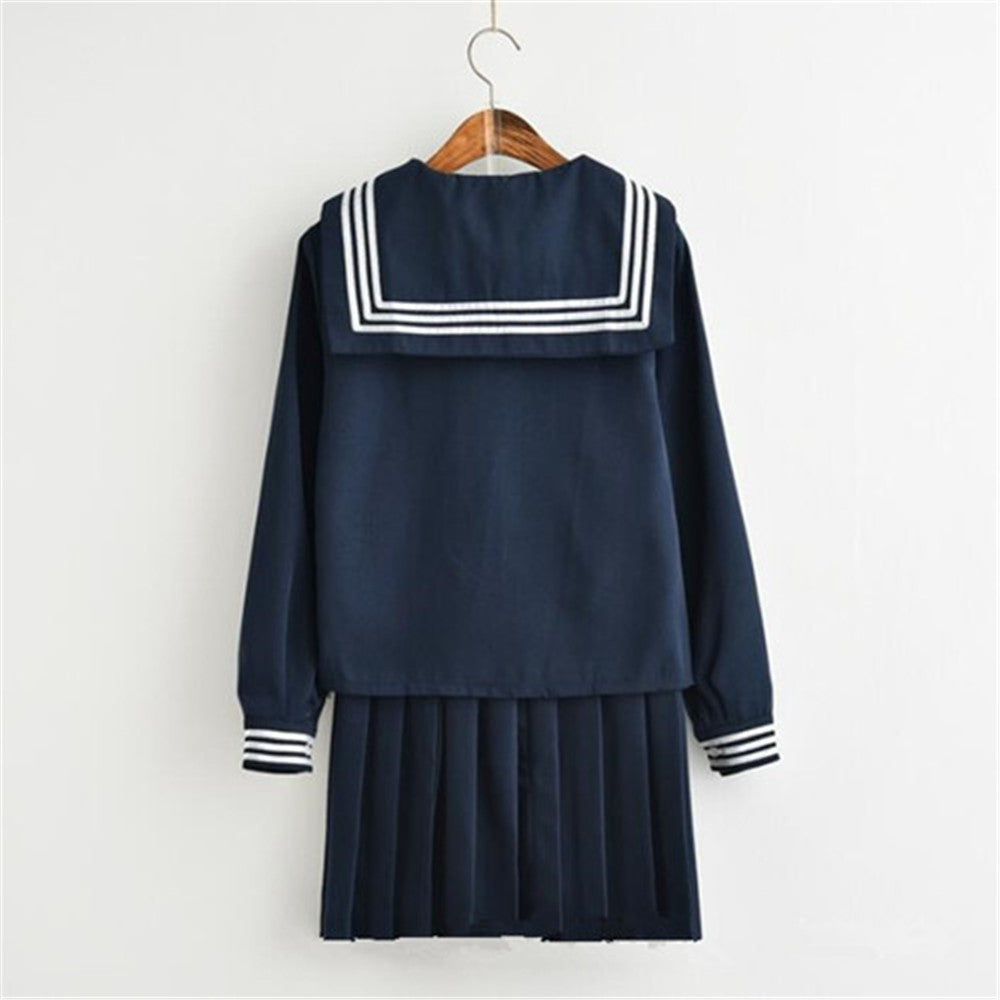 ENSEMBLE ECOLIERE BLEU MARINE FEMME