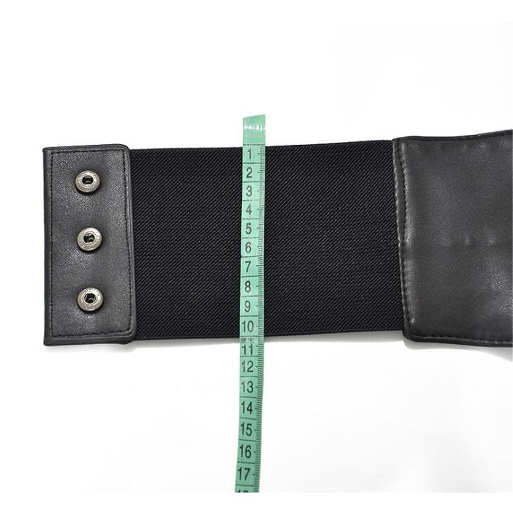 SERRE TAILLE LARGE RETRO RUBAN PUNK