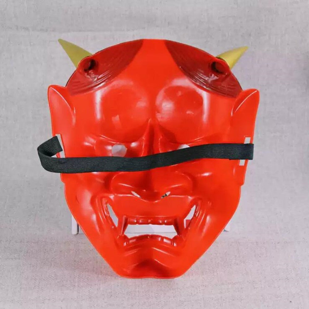 MASQUE DEGUISEMENT HANNYA JAPONAIS ROUGE