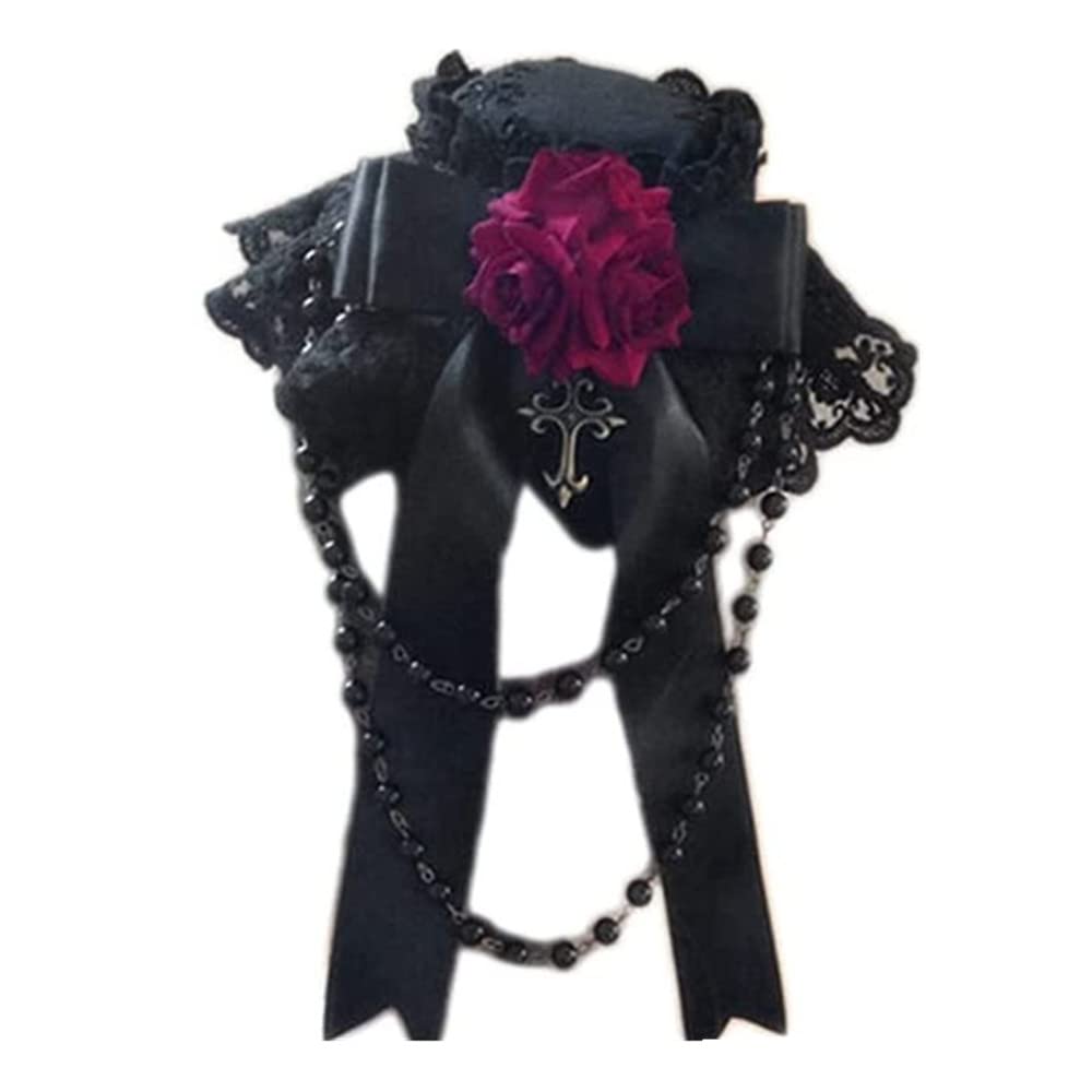 MINI CHAPEAU BIJOUX CHEVEUX CHAINE PERLE