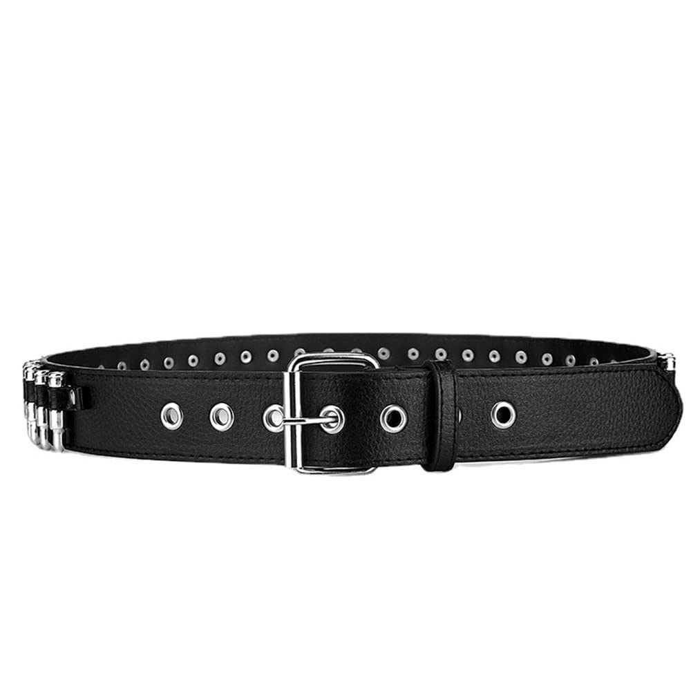 CEINTURE CLOUTE CLOUS BALLES GOTHIQUE