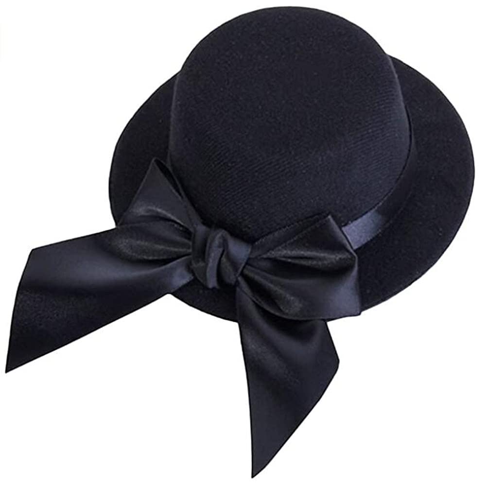 MINI CHAPEAU BIJOUX CHEVEUX NOIR