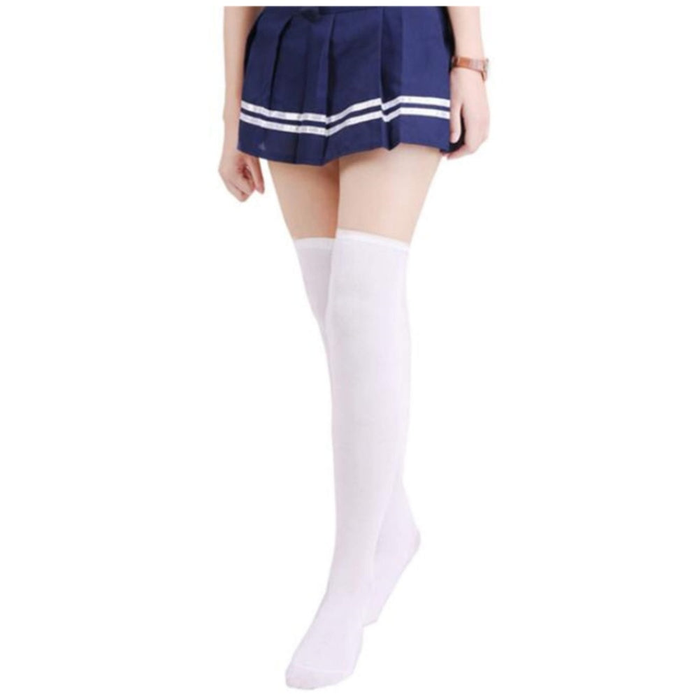 CHAUSSETTES MONTANTES BLANC