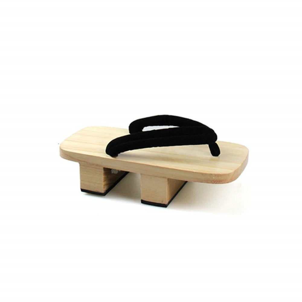 GETA SANDALES FEMME BOIS TONG SAMURAI JAPONAIS TALON 5 CM