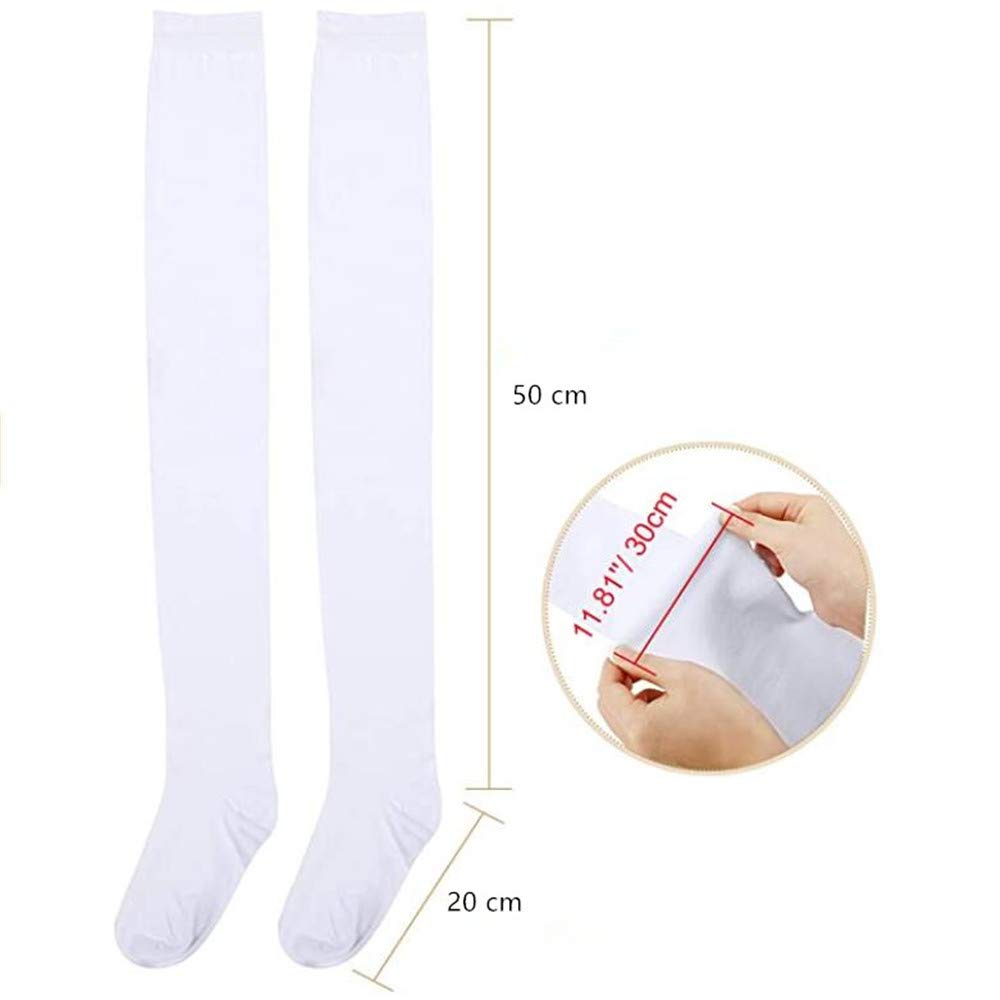 CHAUSSETTES MONTANTES BLANC