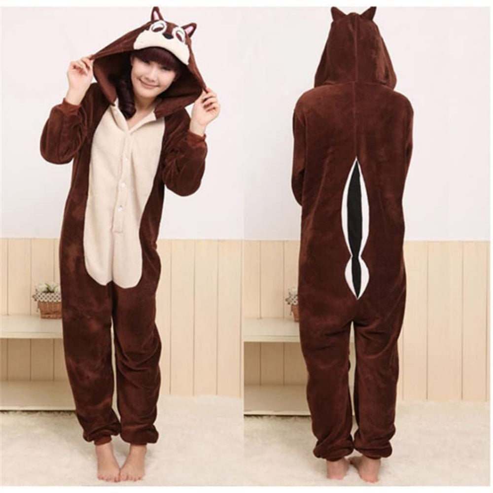KIGURUMI PYJAMA DEGUISEMENT ECUREUIL