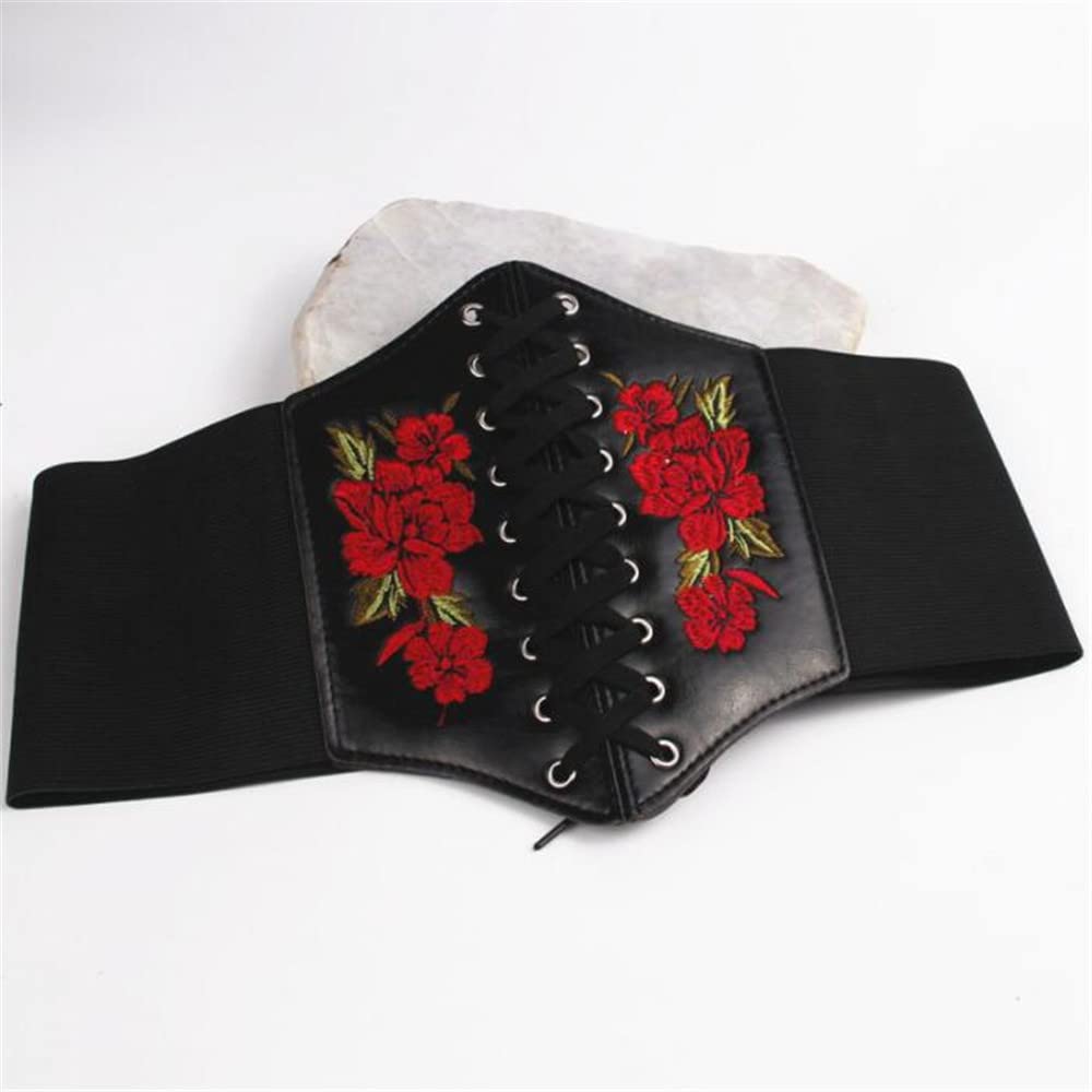 SERRE TAILLE RETRO STEAMPUNK FLEUR