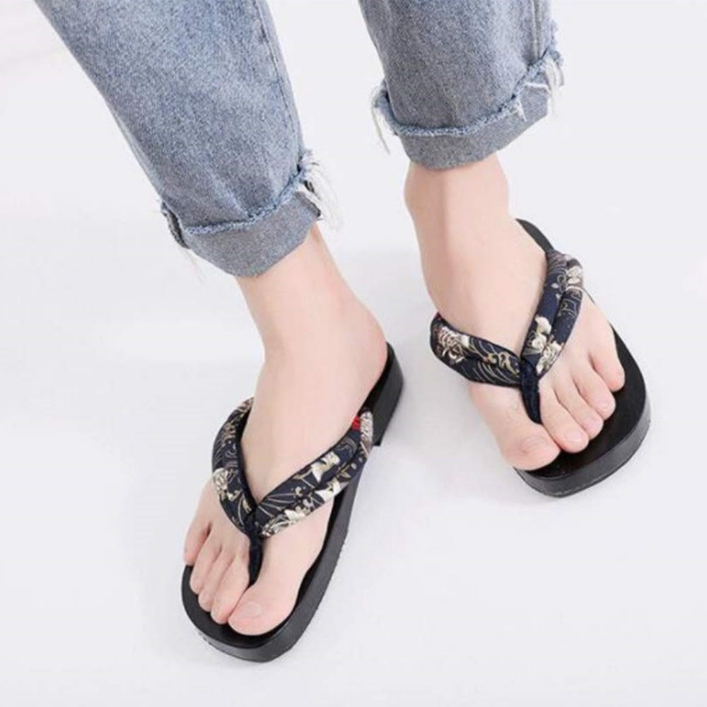GETA MIXTE JAPONAIS PETIT TALON YUGATA SAMURAI