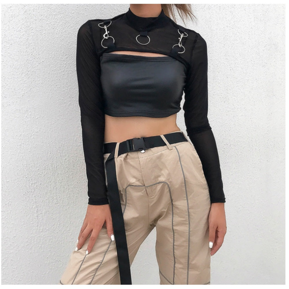 BOLERO RESILLE MANCHES LONGUES