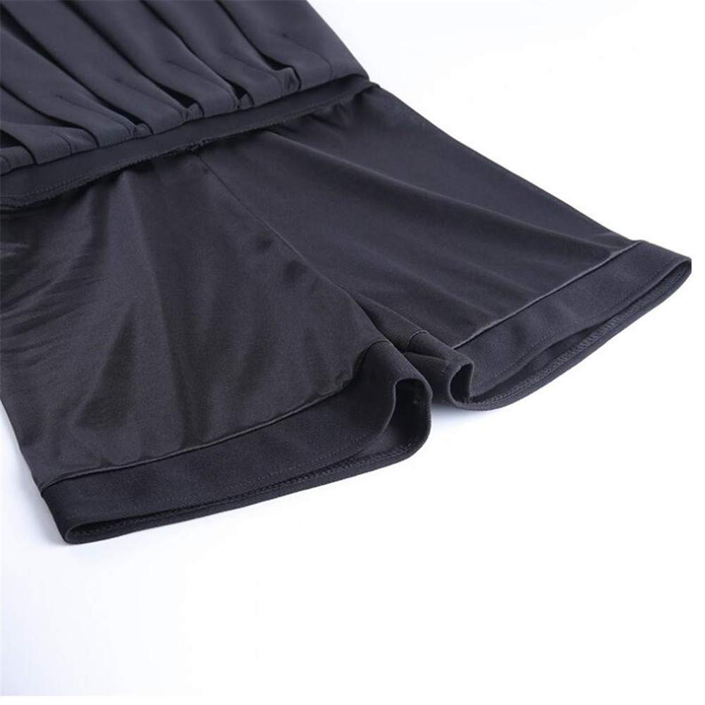 JUPE RAYURE ECOLIERE NOIR PLISSEE