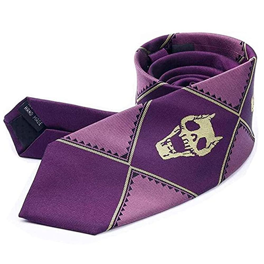 CRAVATE VIOLETTE JOJO'S BIZARRE ADVENTURE