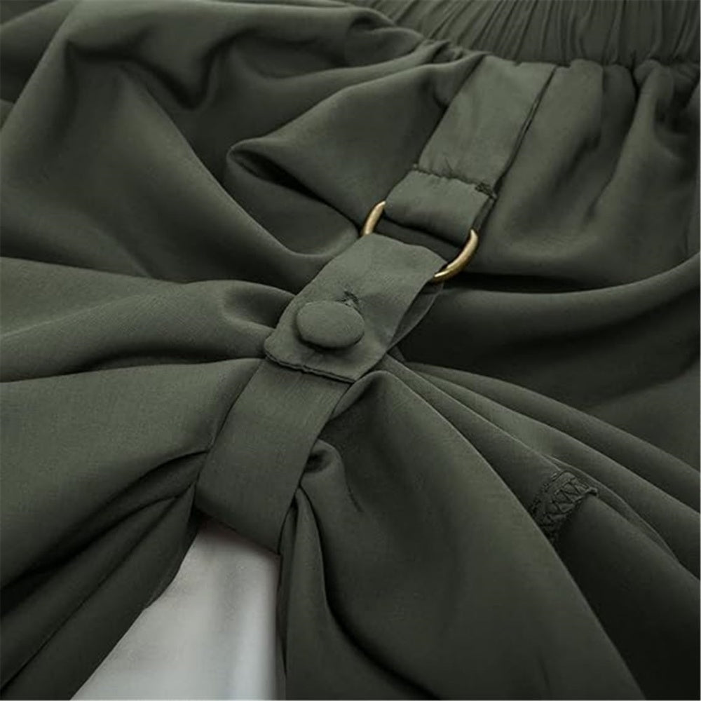 JUPE VERT LONG MAID CARNAVAL STEAMPUNK RETRO VICTORINE MEDIEVAL