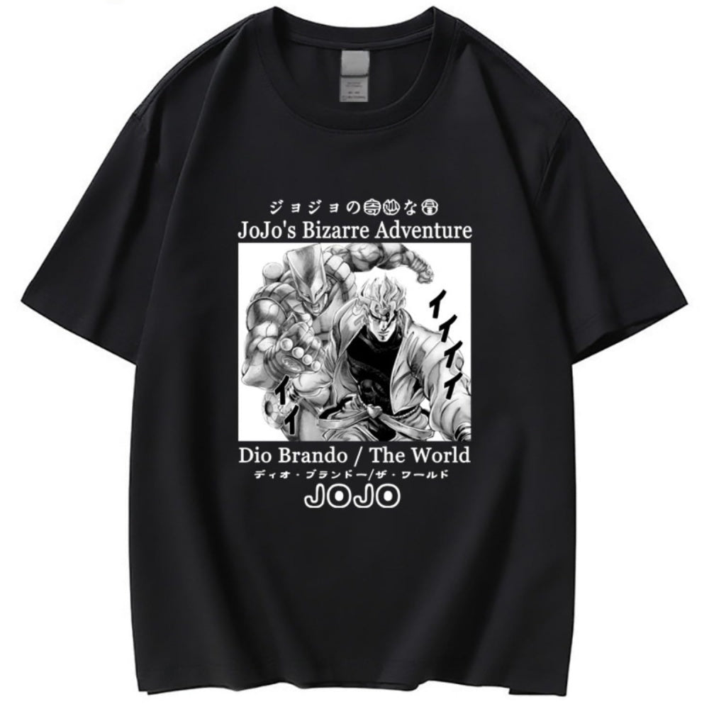 T SHIRT NOIR JOJO'S MANCHE COURTE