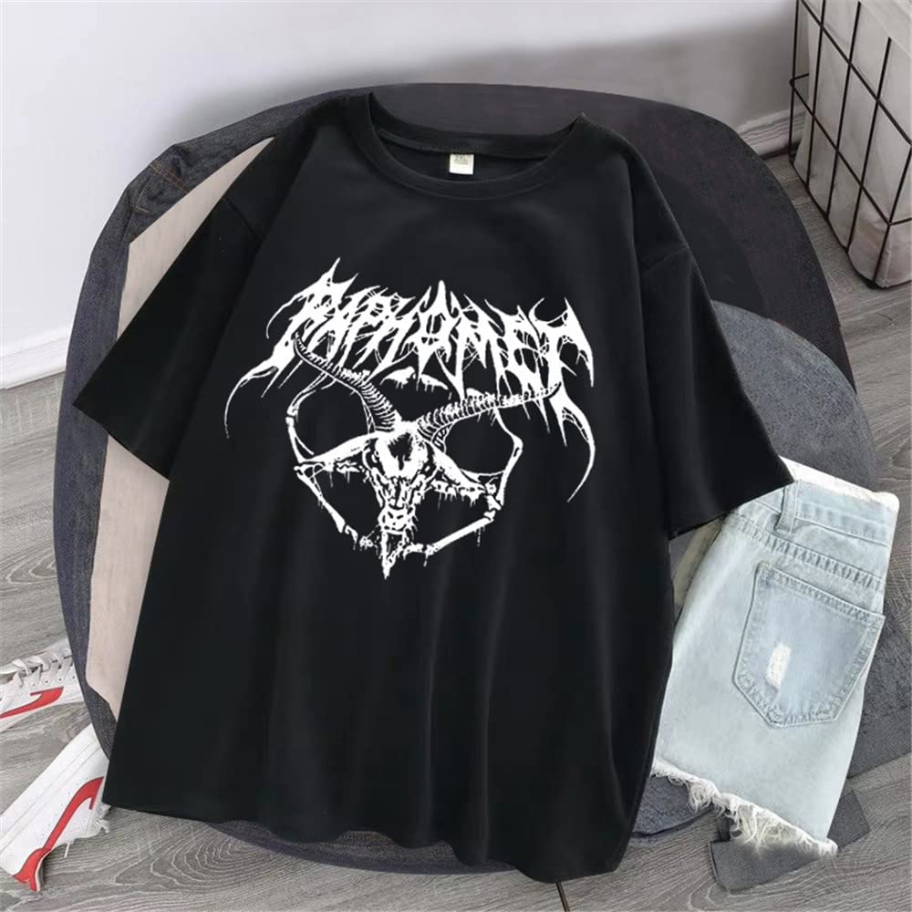 T SHIRT GOTHIQUE HIP HOP JAPONAIS EMO PENTAGRAMME ARGALI