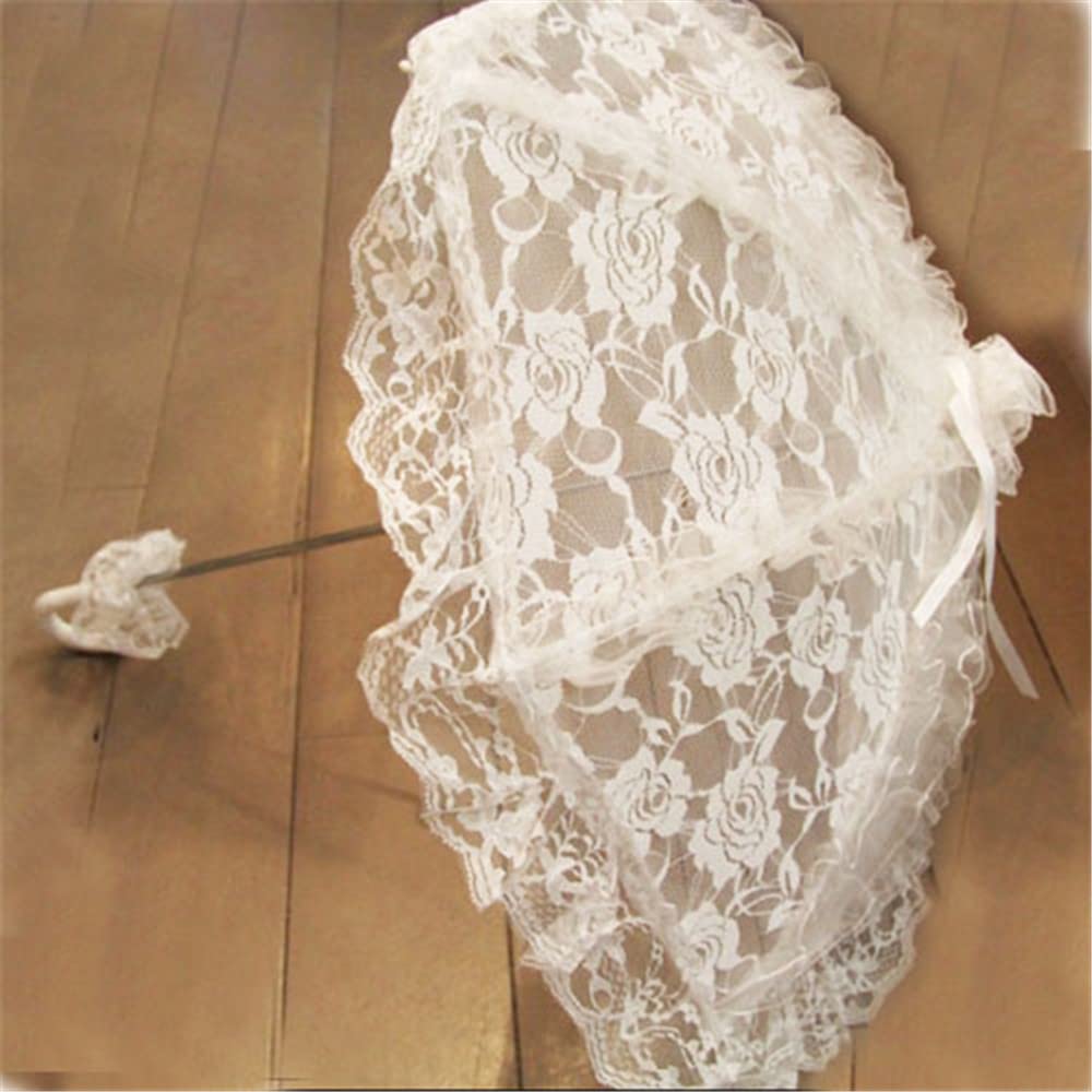 OMBRELLE BLANCHE EN DENTELLE LOLITA MARIAGE