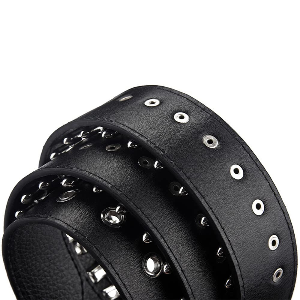 CEINTURE CLOUTE CLOUS BALLES GOTHIQUE