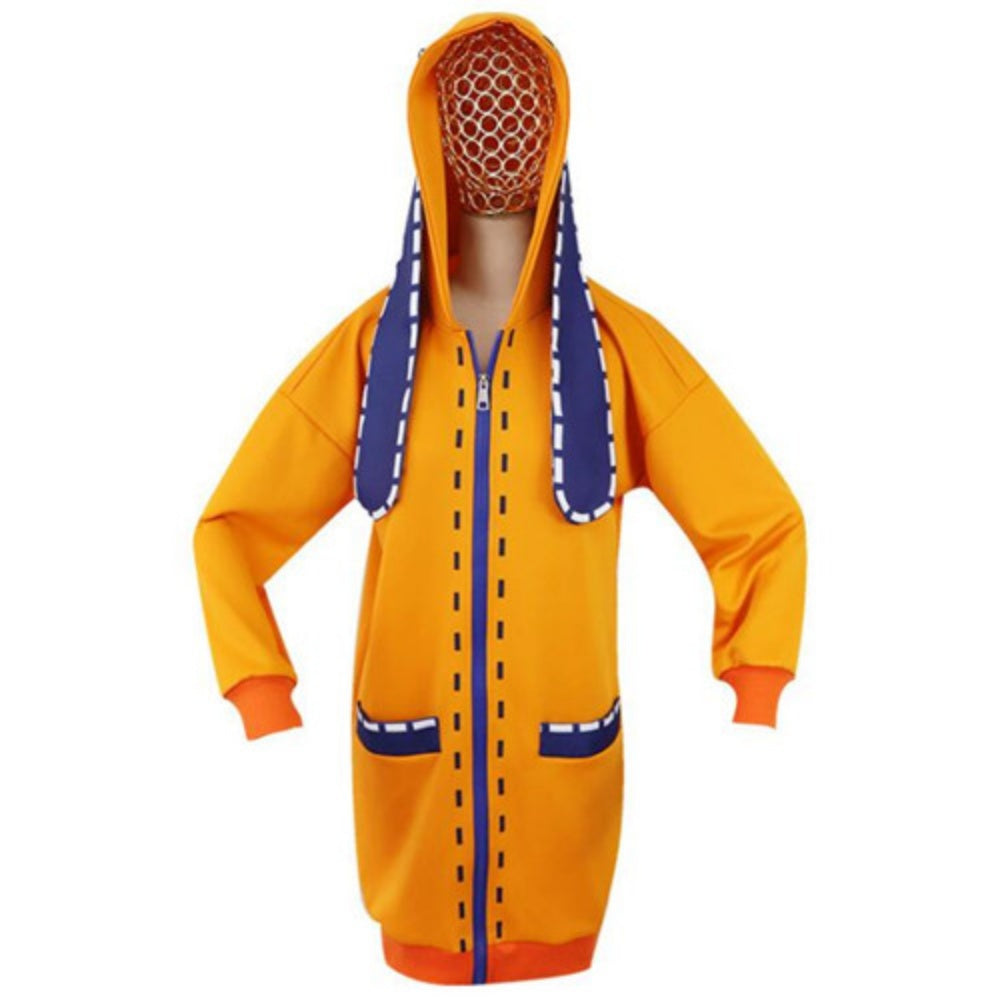CAPUCHE AVEC CHAUSSETTES YUMEKO JABAMI ORANGE
