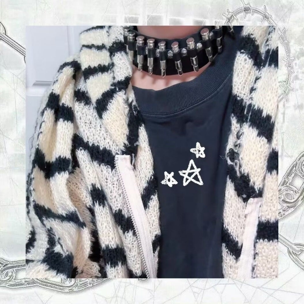 CHOKER RAS DE COU BALLE PUNK