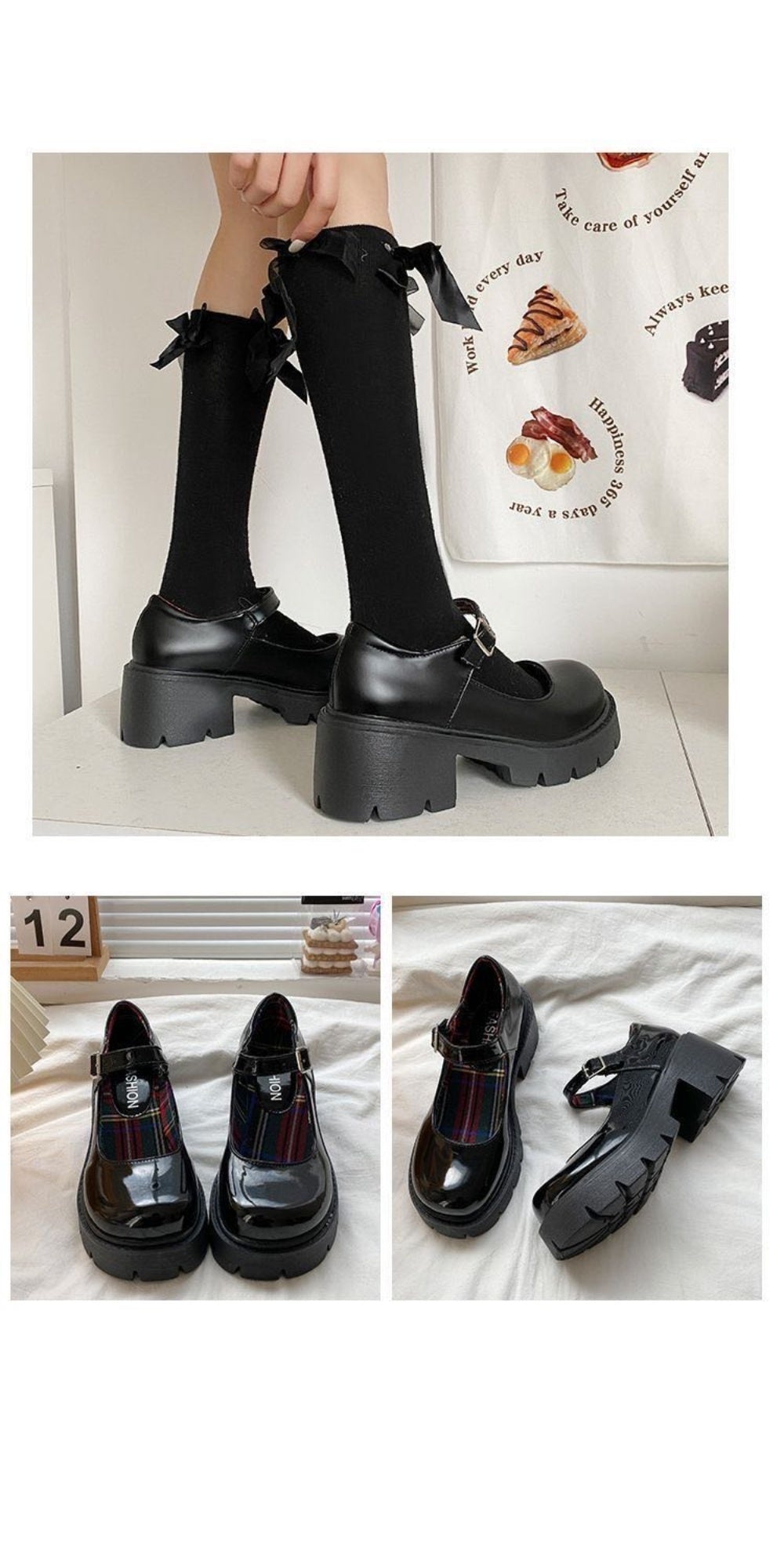 CHAUSSURES LOLITA BABY DOLL PUNK TALON 5CM