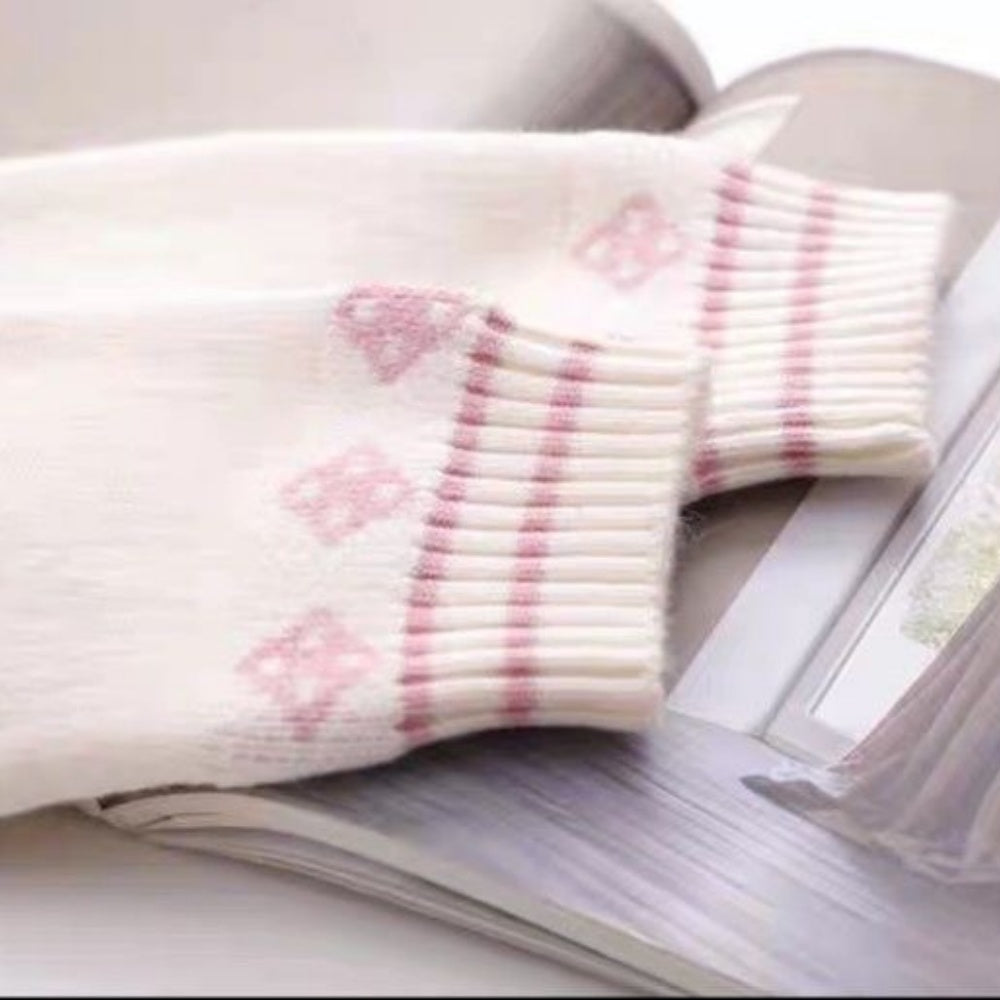 PULL FEMME LAPIN BEIGE AUTOMNE HIVER