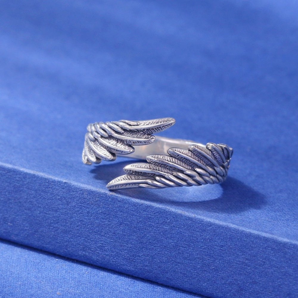 BAGUE AILES ANGE EN ARGENT 925