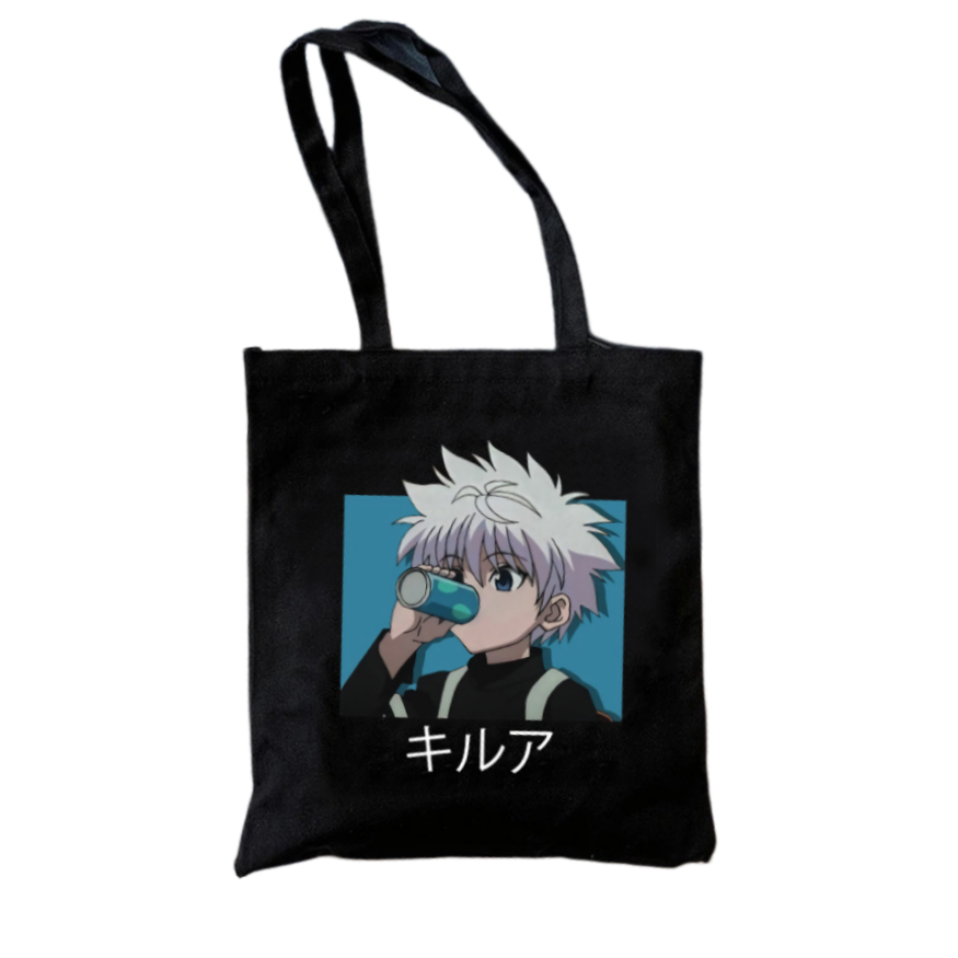 CABAS TOILE FOURRE-TOUT A MAIN JAPONAIS HUNTER X HUNTER