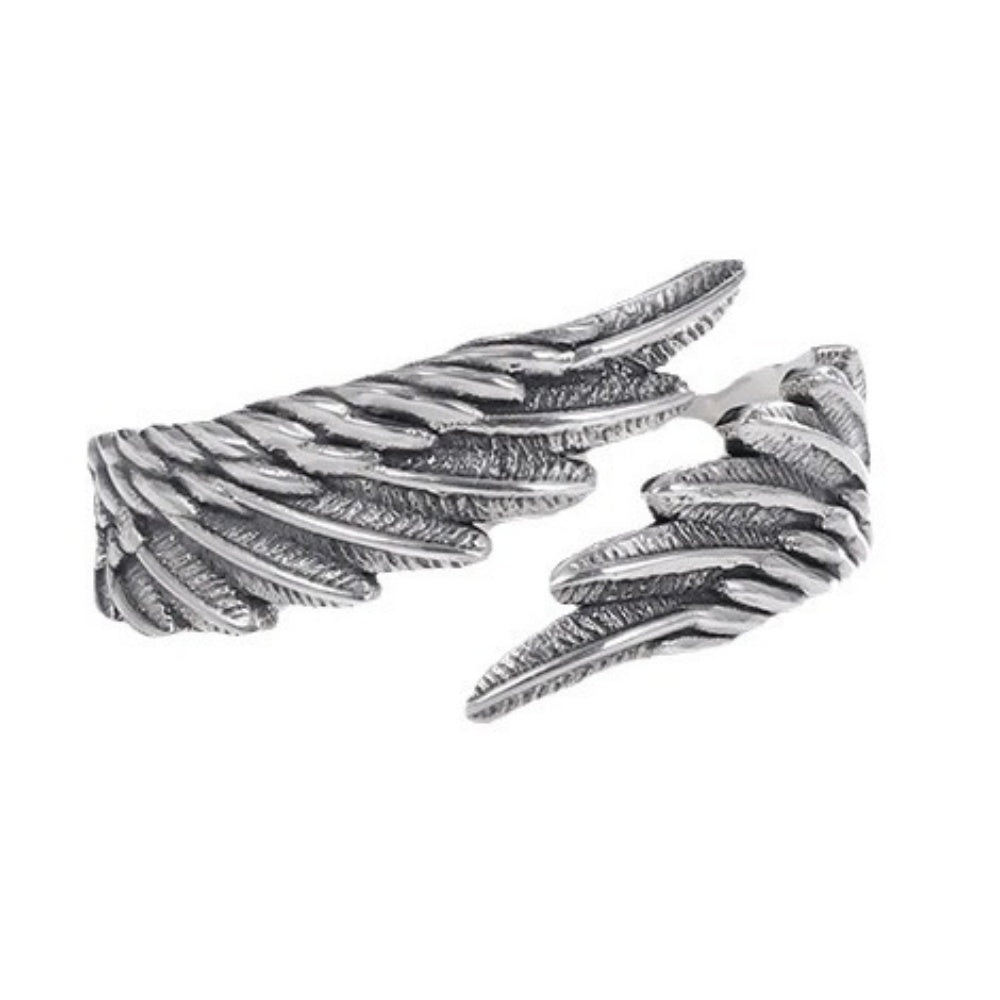 BAGUE AILES ANGE EN ARGENT 925