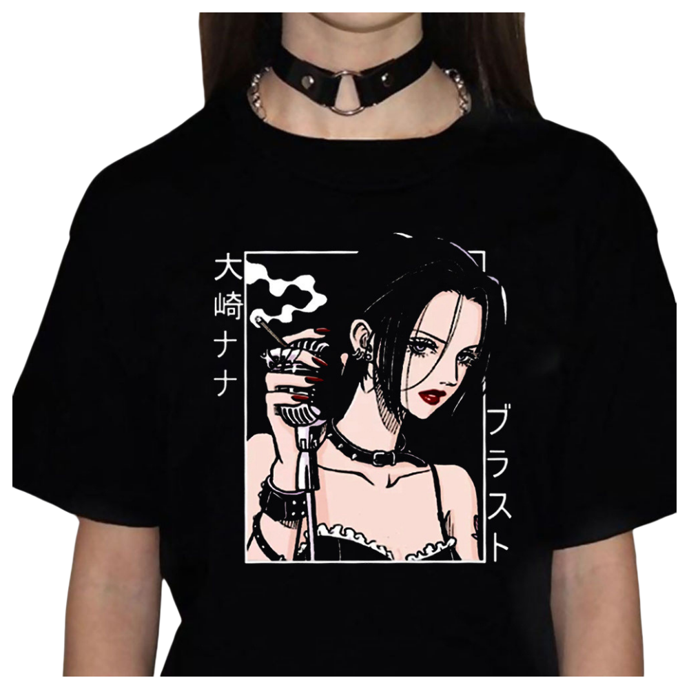 T SHIRT GOTHIQUE HIP HOP JAPONAIS EMO NANA OSAKI