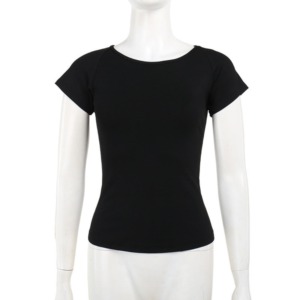 T SHIRT AILES ANGE AU DOS RESILLE
