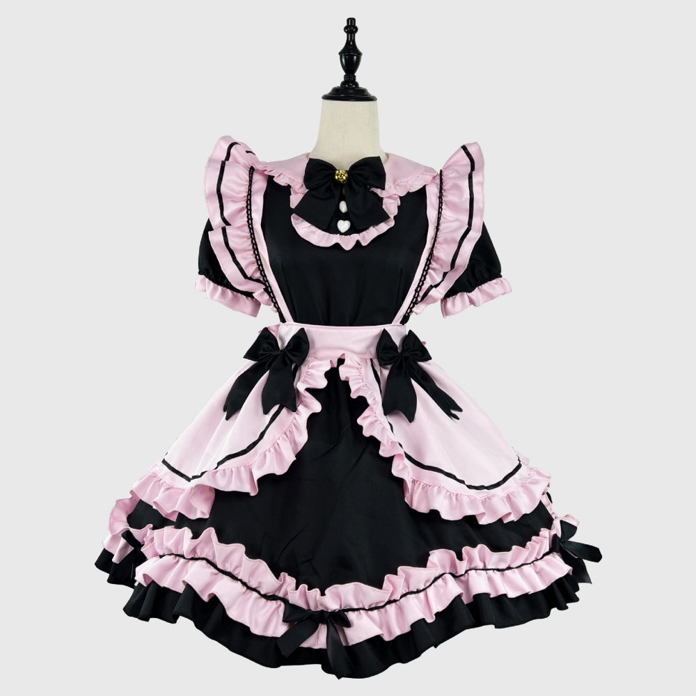 ROBE LOLITA MAID CHAT DEGUISEMENT SOUBRETTE SERVEUSE