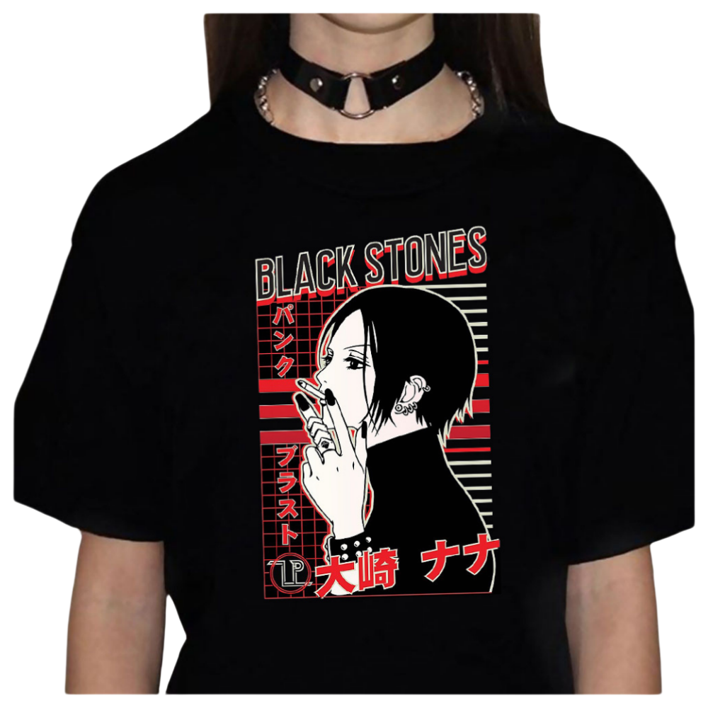 T SHIRT GOTHIQUE HIP HOP JAPONAIS EMO NANA OSAKI