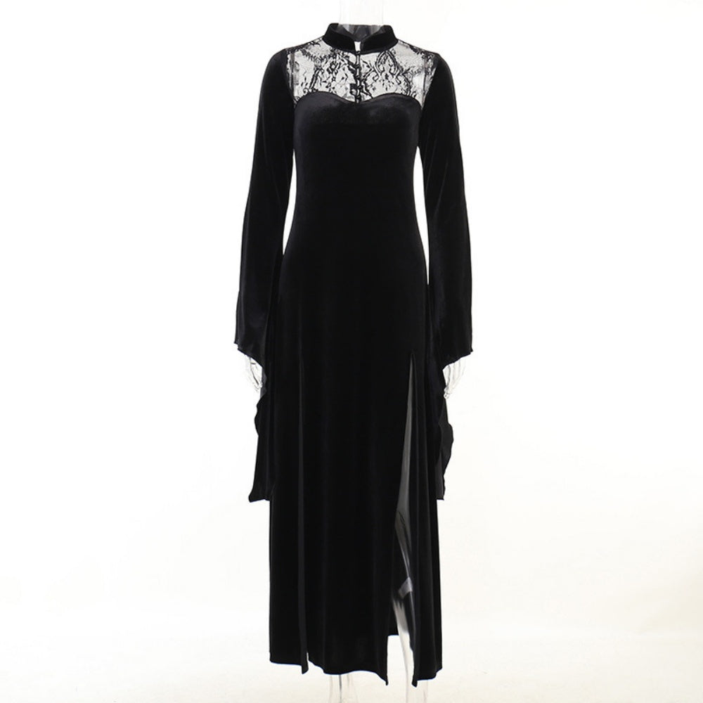 ROBE SORCIERE GOTH LONG