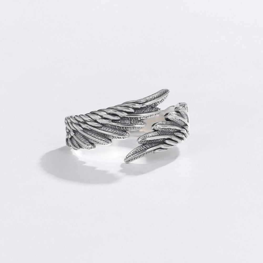 BAGUE AILES ANGE EN ARGENT 925