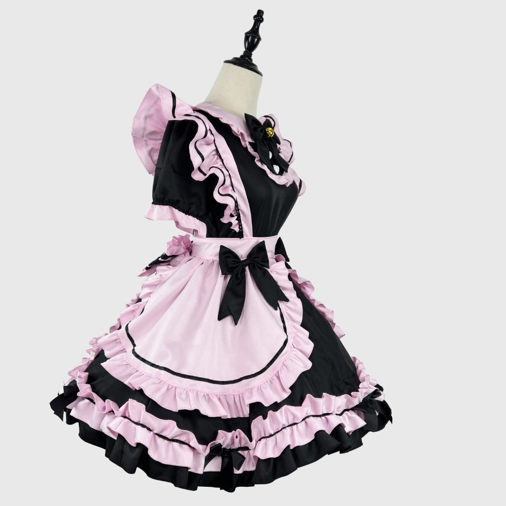 ROBE LOLITA MAID CHAT DEGUISEMENT SOUBRETTE SERVEUSE