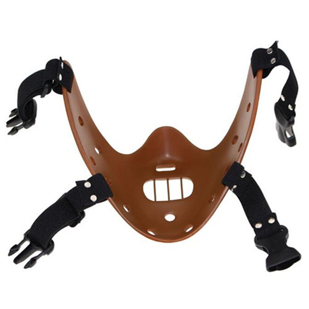 MASQUE HANNIBAL RESINE MARRON