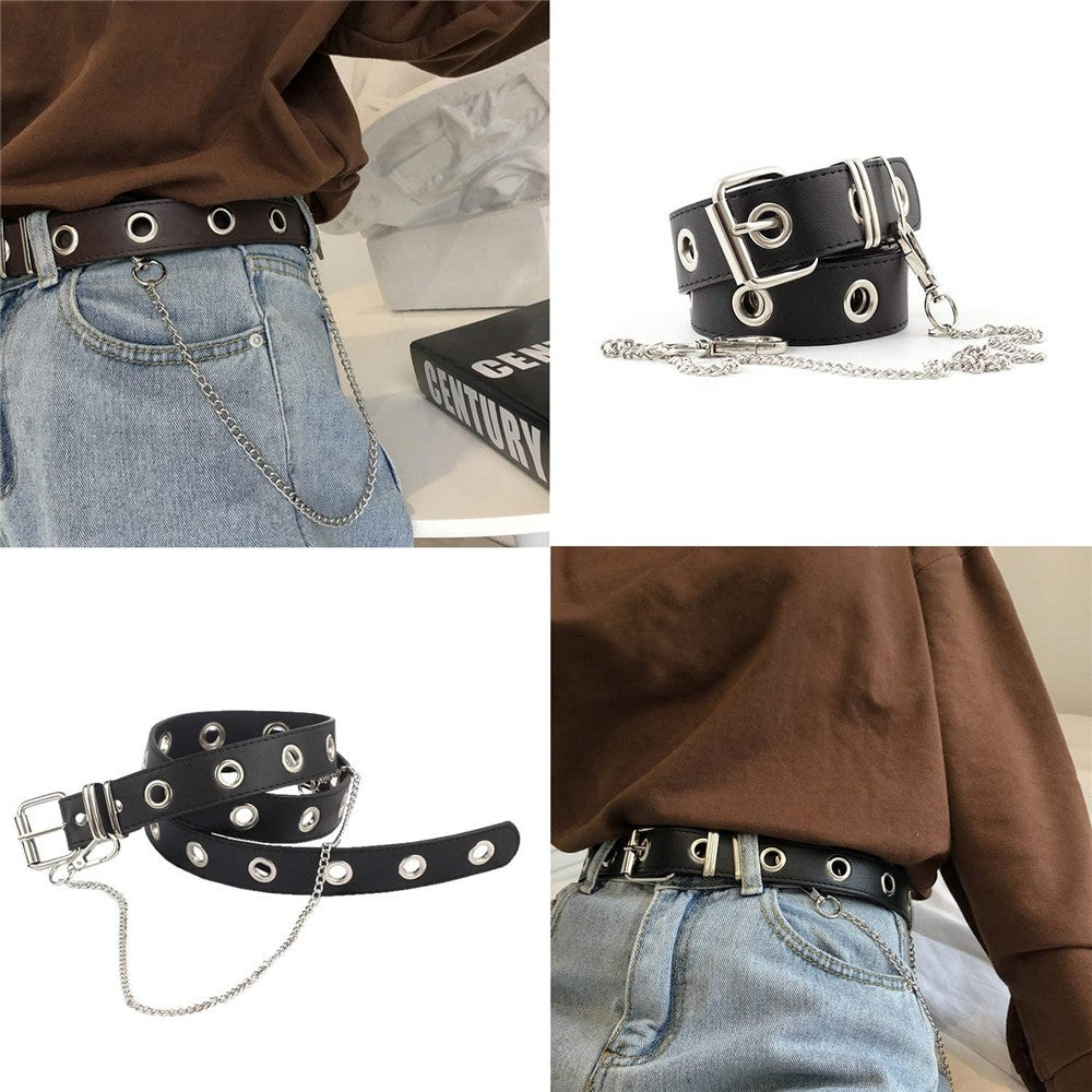 CEINTURE CHAINE GOTH 3.1 CM LARGEUR