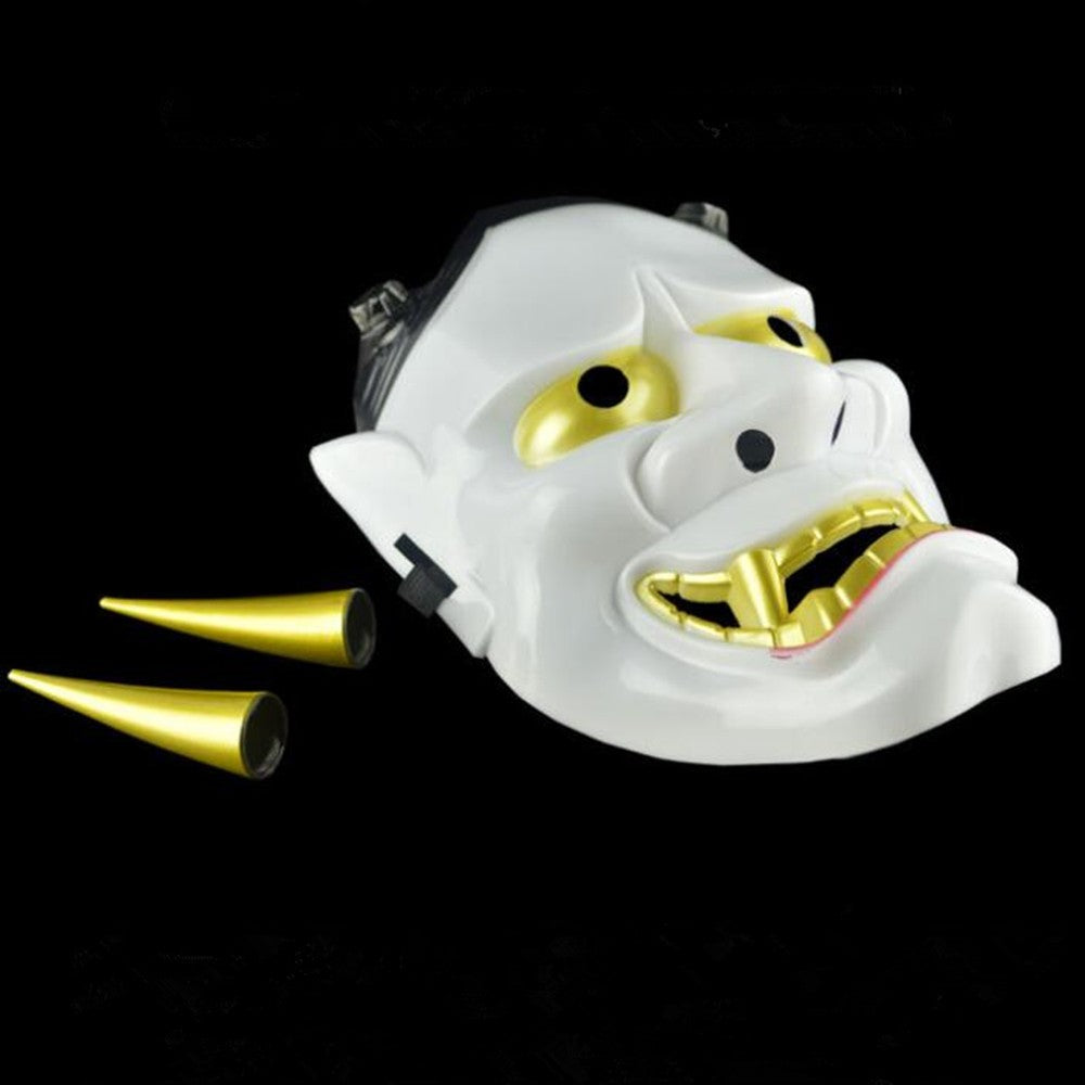 MASQUE DEGUISEMENT HANNYA JAPONAIS BLANC