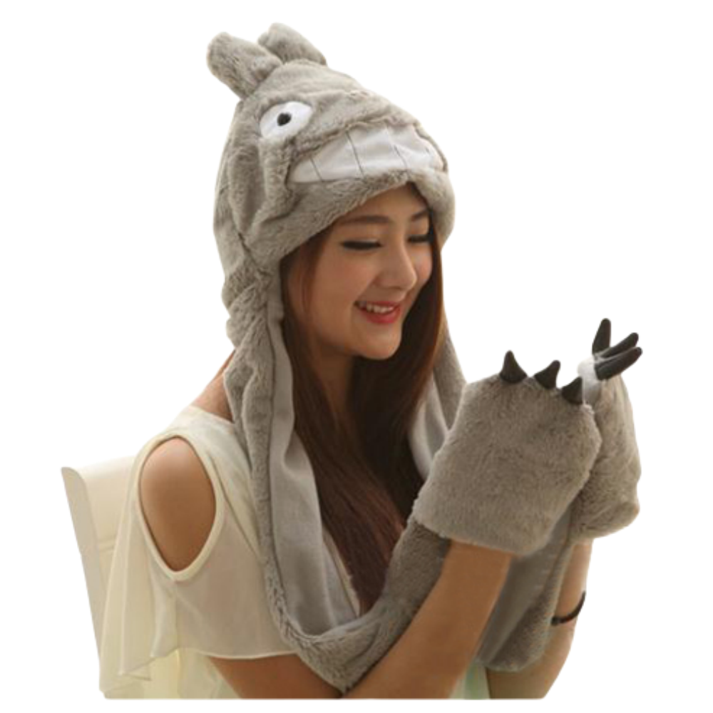 BONNET PELUCHE TOTORO