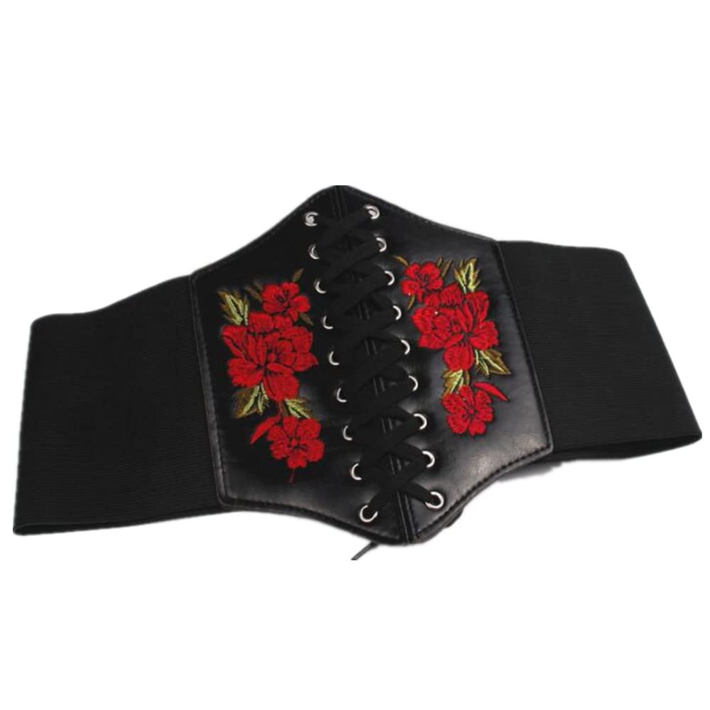 SERRE TAILLE RETRO STEAMPUNK FLEUR