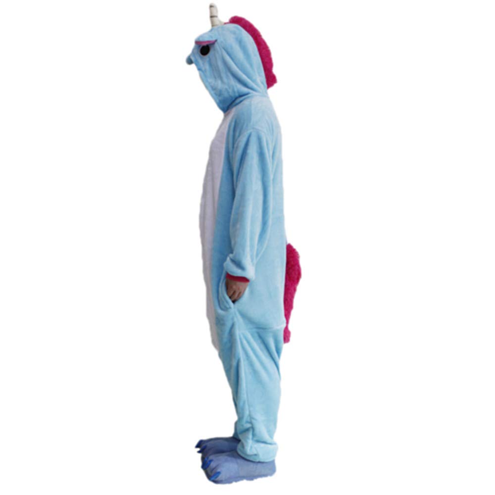 KIGURUMI PYJAMA DEGUISEMENT LICORNE BLEU