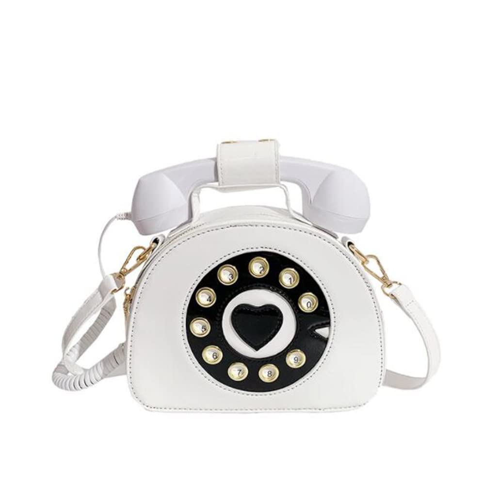 SAC BANDOULIERE VRAI PHONE BLANC