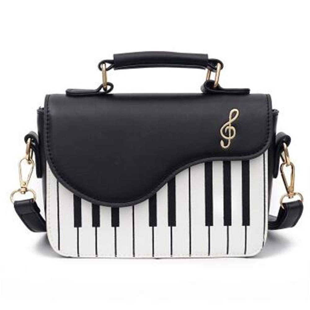 SAC BANDOULIERE PIANO NOIR