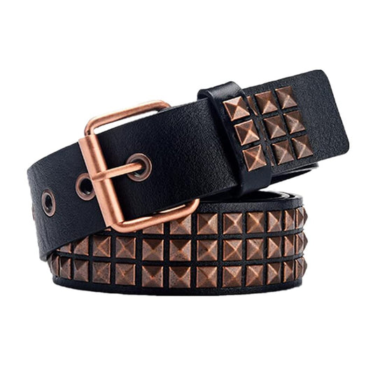 CEINTURE GOTHIQUE PUNK CLOUTE CUIVRE