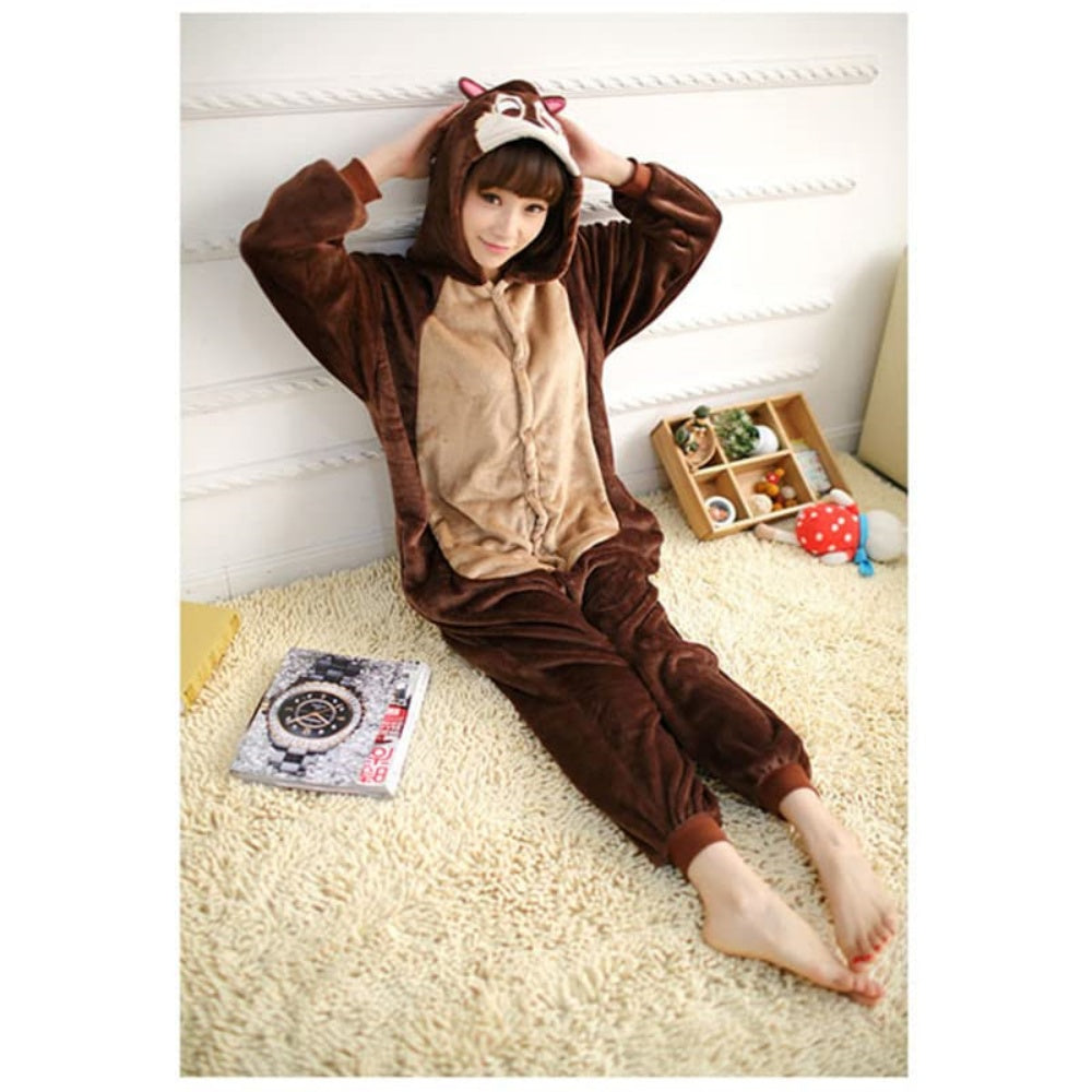 KIGURUMI PYJAMA DEGUISEMENT ECUREUIL