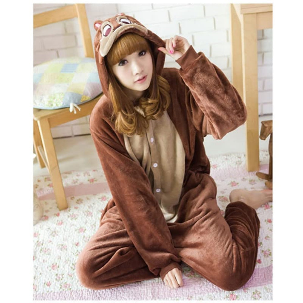 KIGURUMI PYJAMA DEGUISEMENT ECUREUIL