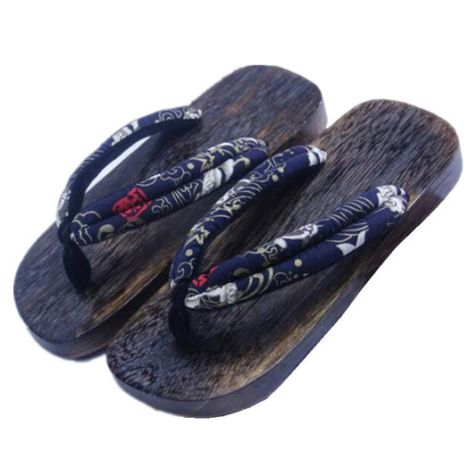 GETA MIXTE JAPONAIS PETIT TALON YUGATA SAMURAI