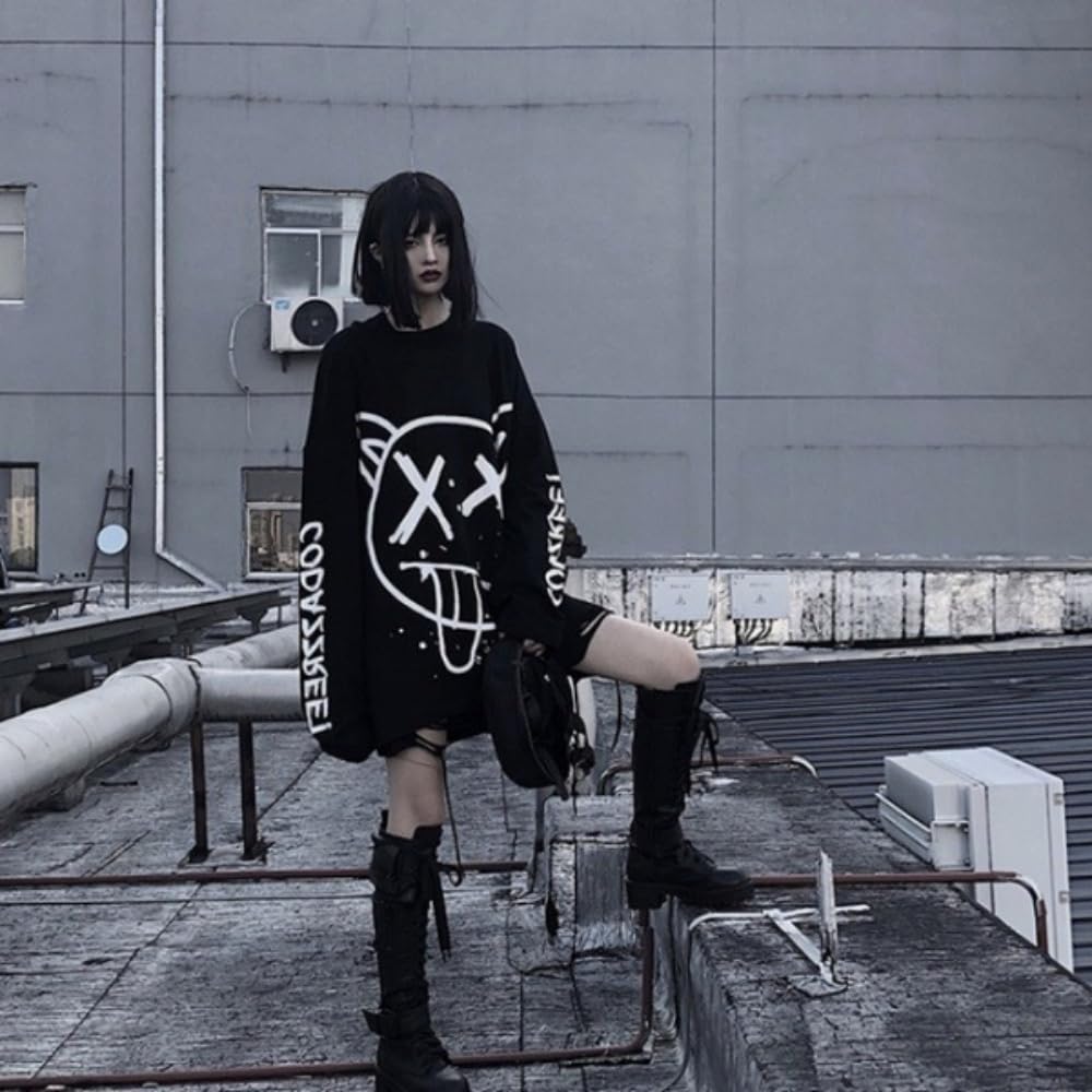 T SHIRT HARAJUKU GOTH JAPONAIS