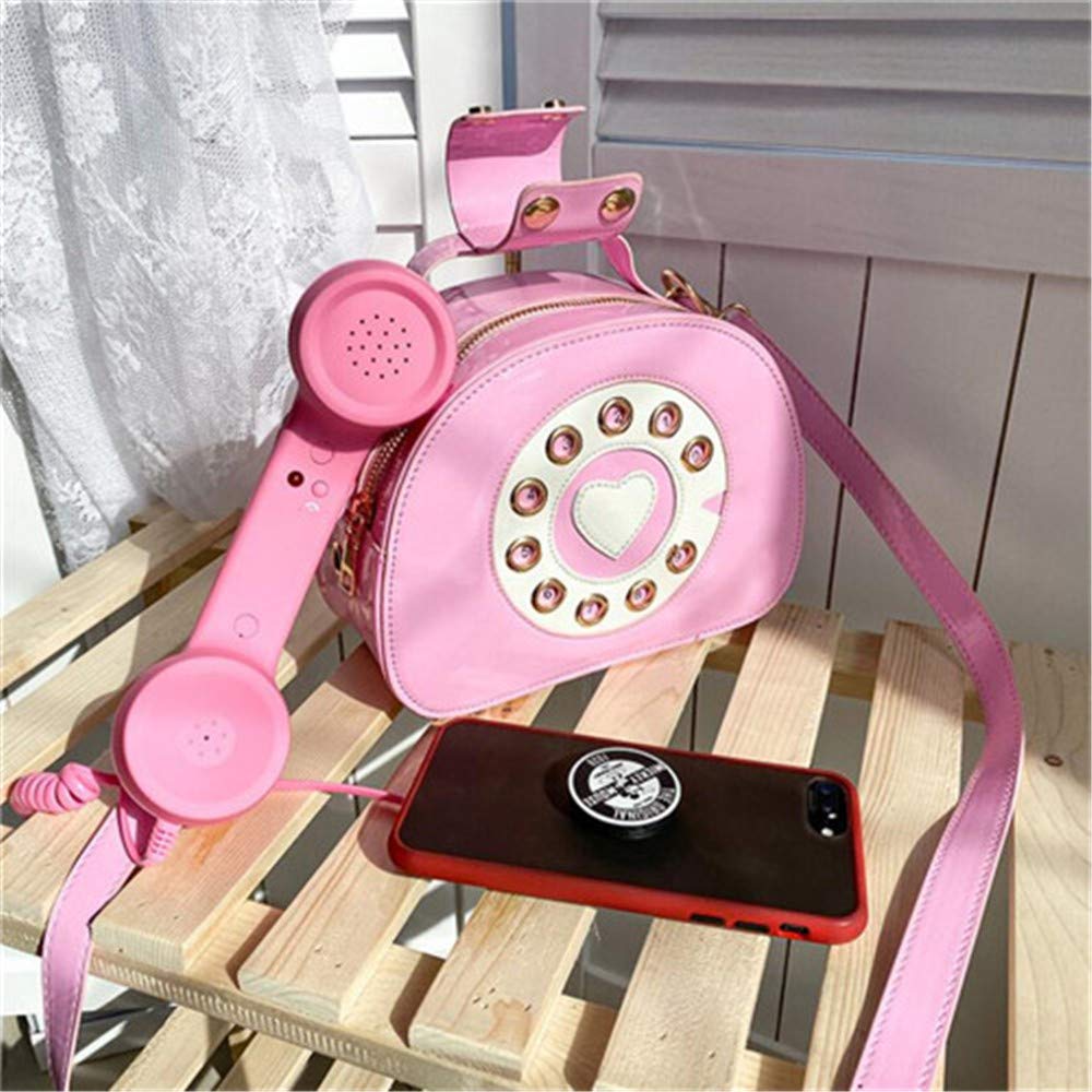 SAC BANDOULIERE VRAI PHONE ROSE