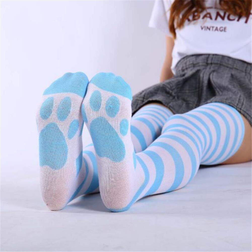 CHAUSSETTES MONTANTES PATTES CHAT COUSSINETS