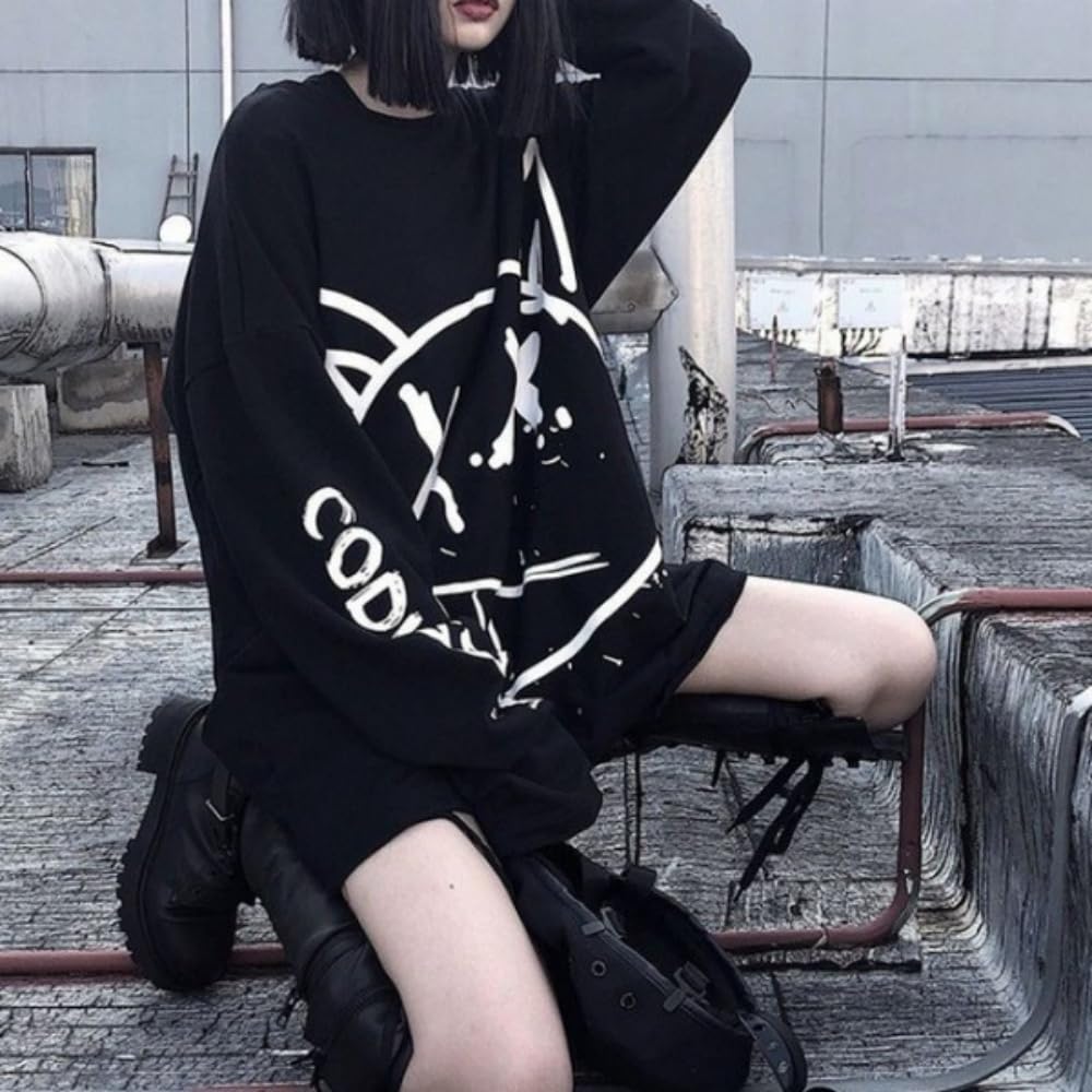 T SHIRT HARAJUKU GOTH JAPONAIS